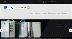 Desktop Screenshot of bonicomm.it